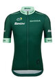 SANTINI dres kratkih rukava - TOUR DE FRANCE - GREEN JERSEY - zelena