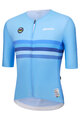 SANTINI dres kratkih rukava - UCI WORLD CHAMPION BELGIUM - plava