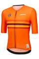 SANTINI dres kratkih rukava - UCI WORLD CHAMPION NETHERLANDS - narančasta