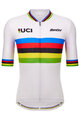 SANTINI dres kratkih rukava - UCI WORLD CHAMPION - višebojna