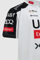 PISSEI dres kratkih rukava - UAE TEAM EMIRATES - XRG 2026 REPLICA JUNIOR - bijela/crna/crvena