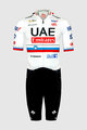 PISSEI kombinezon - UAE TEAM EMIRATES 2024 SLOVENIA CHAMPION - bijela/crna