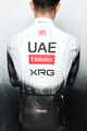 PISSEI dres dugih rukava zimski - UAE TEAM EMIRATES - XRG 2025 REPLICA - bijela/crna