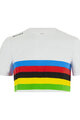 SANTINI majica kratkih rukava - UCI OFFICIAL WORLD CHAMPION KID - višebojna