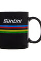SANTINI šalice - UCI WORLD CHAMPION MUG - crna