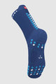 COMPRESSPORT čarape klasične - PRO RACING V4.0 RUN HIGH - plava