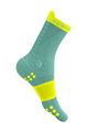 COMPRESSPORT čarape klasične - PRO RACING V4.0 TRAIL - svjetlozelena/žuta