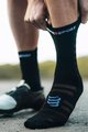 COMPRESSPORT čarape klasične - PRO RACING SOCKS V4.0 ULTRALIGHT BIKE - crna/bijela