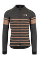 AGU dres dugih rukava zimski - SIX6 MERINO WINTER - crna/smeđa