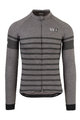 AGU dres dugih rukava zimski - SIX6 MERINO WINTER - siva/crna