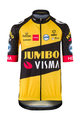 AGU dres kratkih rukava - JUMBO-VISMA '21 KIDS - žuta/crna