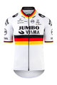 AGU dres kratkih rukava - JUMBO-VISMA 2021 - bijela/žuta/crvena
