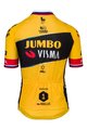 AGU dres kratkih rukava - JUMBO-VISMA 2023 PRIMOZ ROGLIC - crna/žuta