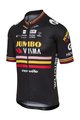 AGU dres kratkih rukava - JUMBO-VISMA TRIPLE VICTORY 2023 - crna