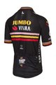 AGU dres kratkih rukava - JUMBO-VISMA TRIPLE VICTORY 2023 - crna