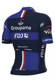 ALÉ dres kratkih rukava - GROUPAMA FDJ 2023 - bijela/crvena/plava