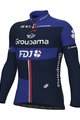 ALÉ dres dugih rukava zimski - GROUPAMA FDJ 2023 - plava