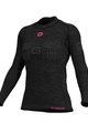 ALÉ majica dugih rukava - SEAMLESS WOOL LADY - siva