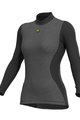 ALÉ majica dugih rukava - BIOCERAMIC LADY - siva