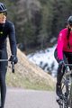 ALÉ dres dugih rukava zimski - R-EV1 WARM RACE - crna