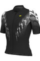 ALÉ dres kratkih rukava - PRO RACE - crna/bijela