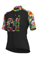 ALÉ dres kratkih rukava - LAB FLOWER LADY - crna