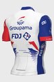 ALÉ dres kratkih rukava - GROUPAMA FDJ 2022 - crvena/plava/bijela