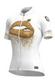 ALÉ dres kratkih rukava - LIPS LADY - bijela/zlatna