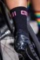 ALÉ čarape klasične - LOGO Q-SKIN  - crna/ružičasta