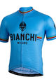 BIANCHI MILANO dres kratkih rukava - NEW PRIDE - svjetloplava/crna