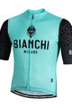 BIANCHI MILANO dres kratkih rukava - PEDASO - crna/plava