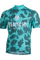 BIANCHI MILANO dres kratkih rukava - PRIOLO MTB - plava