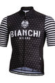 BIANCHI MILANO dres kratkih rukava - DAVOLI - crna/bijela