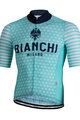 BIANCHI MILANO dres kratkih rukava - DAVOLI - bijela/svjetloplava