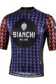 BIANCHI MILANO dres kratkih rukava - MASSARI - plava/ružičasta