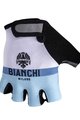 BIANCHI MILANO rukavice s kratkim prstima - ENAS - bijela/svjetloplava