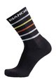 BIANCHI MILANO čarape klasične - MAIORI - crna/višebojna