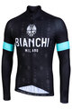 BIANCHI MILANO dres dugih rukava ljetni - PERTICARA - crna
