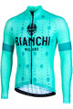 BIANCHI MILANO dres dugih rukava ljetni - PERTICARA - zelena