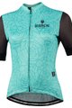BIANCHI MILANO dres kratkih rukava - SOSIO LADY - zelena/crna