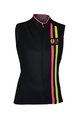 dres bez rukava - ITEM TWO LADY - ružičasta/crna/žuta