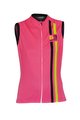 dres bez rukava - ITEM TWO LADY - crna/žuta/ružičasta