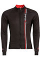 dres dugih rukava zimski - BLADE WINTER - crna/crvena