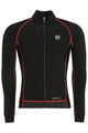 dres dugih rukava zimski - FLEX WINTER  - crna/crvena