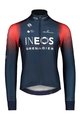 BIORACER dres dugih rukava zimski - INEOS GRENADIERS '22 - plava/crvena