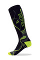 BIOTEX dokoljenica - RACE THERMOLITE - crna/žuta