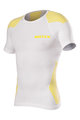 BIOTEX majica kratkih rukava - BIOFLEX RAGLAN - bijela/žuta