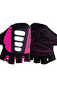 BIOTEX rukavice s kratkim prstima - MESH RACE  - crna/ružičasta