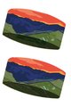 BUFF traka za glavu - COOLNET UV® PANORÁMA - plava/zelena/crvena