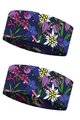 BUFF traka za glavu - COOLNET UV FLOWERS - ljubičasta/plava/ružičasta